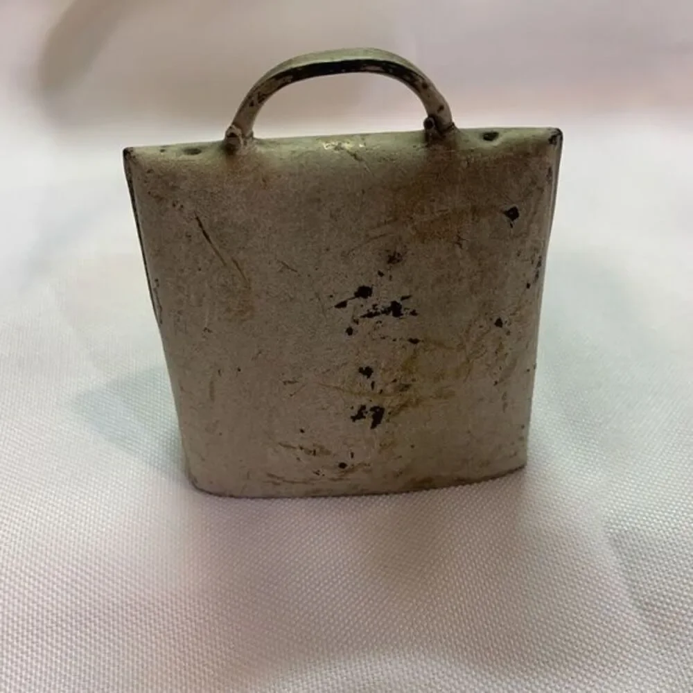 Vintage‎ Interlaken Swiss Cow Or Goat Bell Metal 3